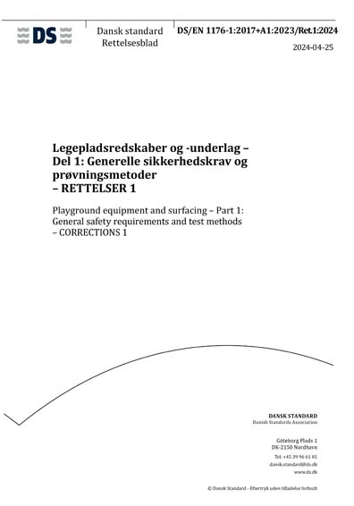 Standards PDF Cover Page