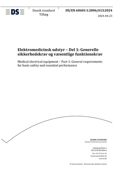 Standards PDF Cover Page