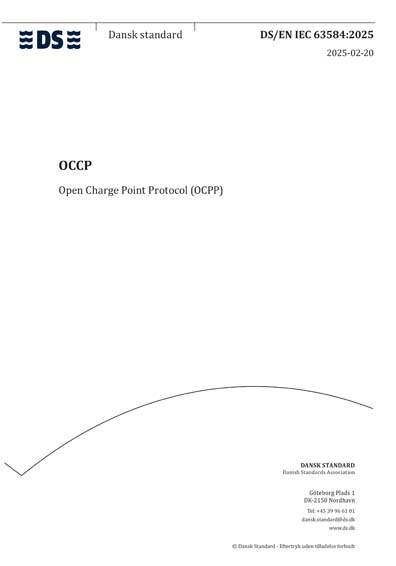 Standards PDF Cover Page
