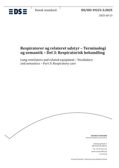 Standards PDF Cover Page