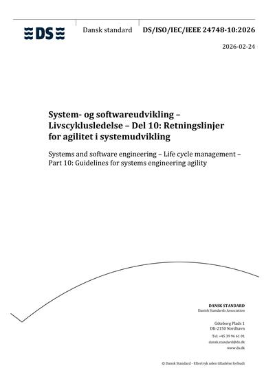 Standards PDF Cover Page