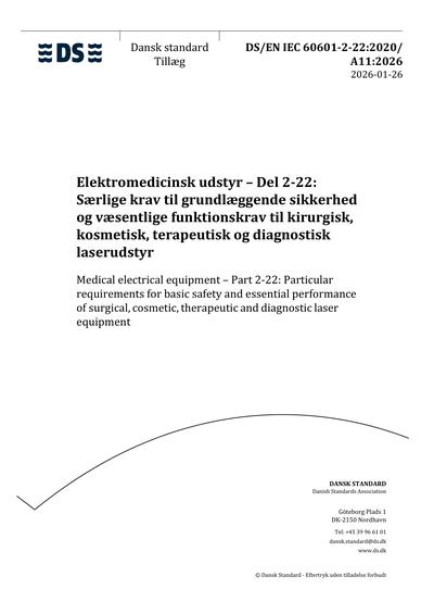 Standards PDF Cover Page
