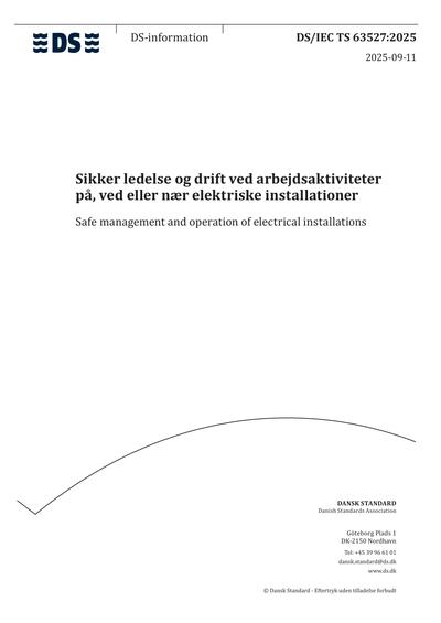 Standards PDF Cover Page