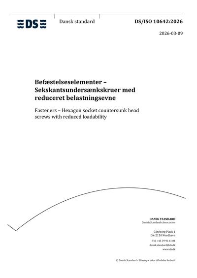 Standards PDF Cover Page