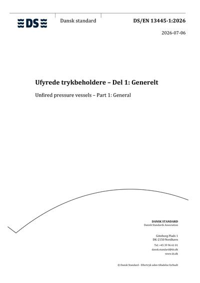 Standards PDF Cover Page