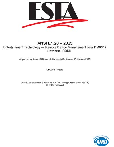 Standards PDF Cover Page
