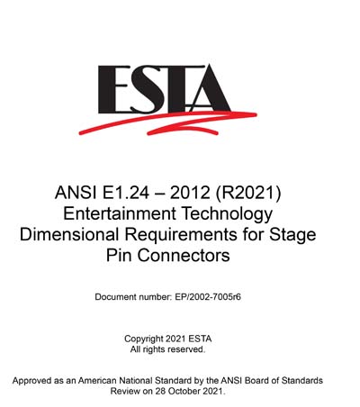 Standards PDF Cover Page