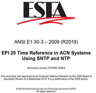Standards PDF Cover Page