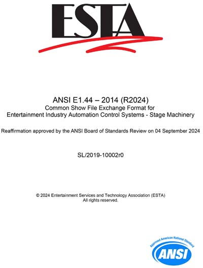Standards PDF Cover Page