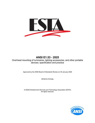 Standards PDF Cover Page