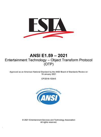 Standards PDF Cover Page