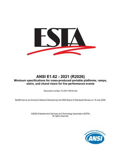 Standards PDF Cover Page