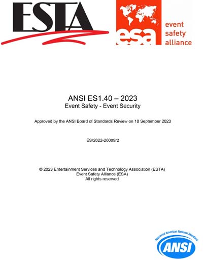Standards PDF Cover Page