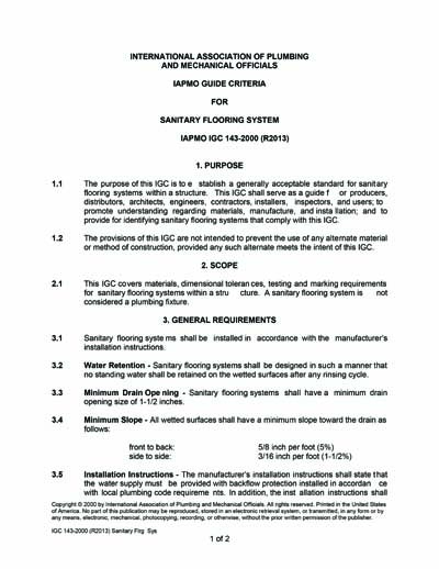 Standards PDF Cover Page