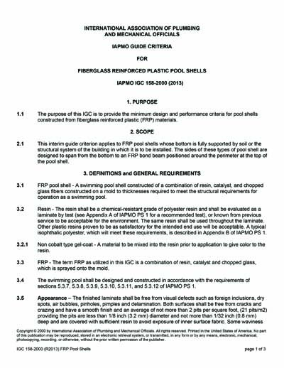 Standards PDF Cover Page