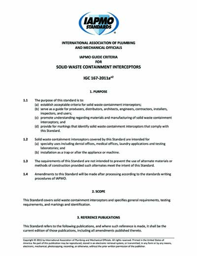 Standards PDF Cover Page