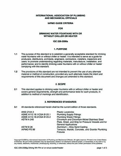 Standards PDF Cover Page