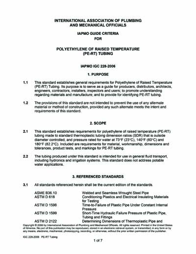 Standards PDF Cover Page