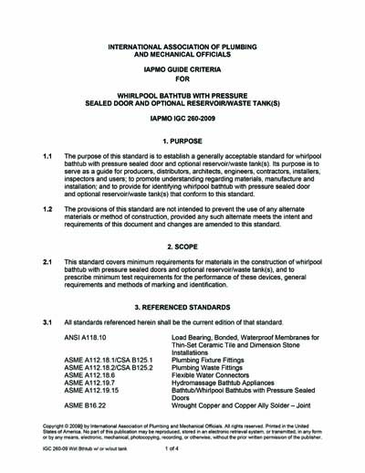 Standards PDF Cover Page