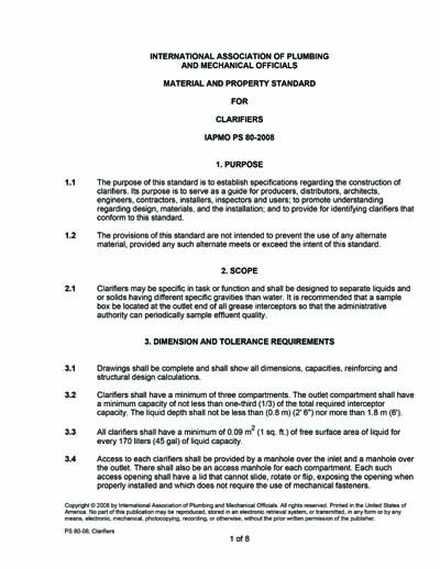 Standards PDF Cover Page