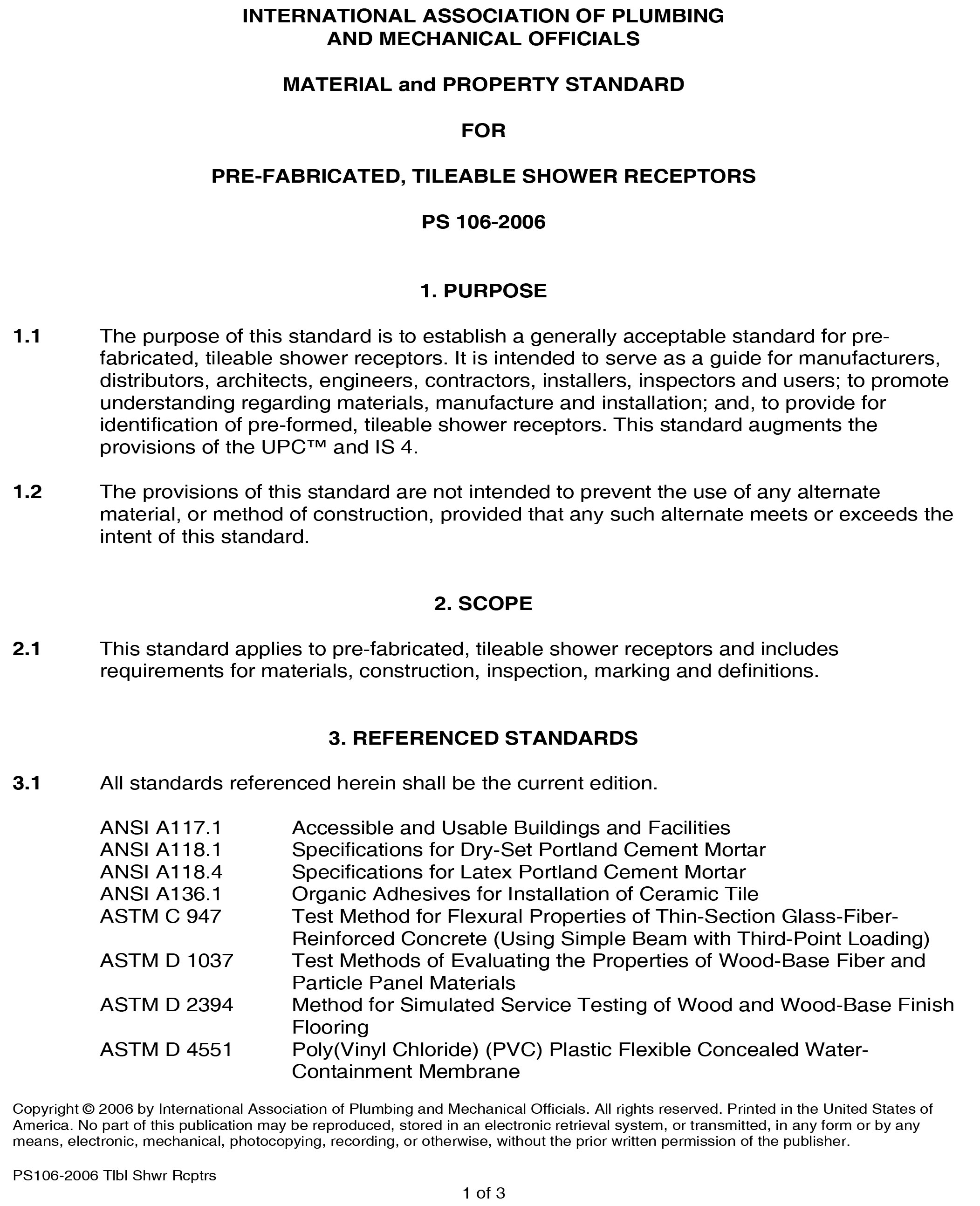 Standards PDF Cover Page