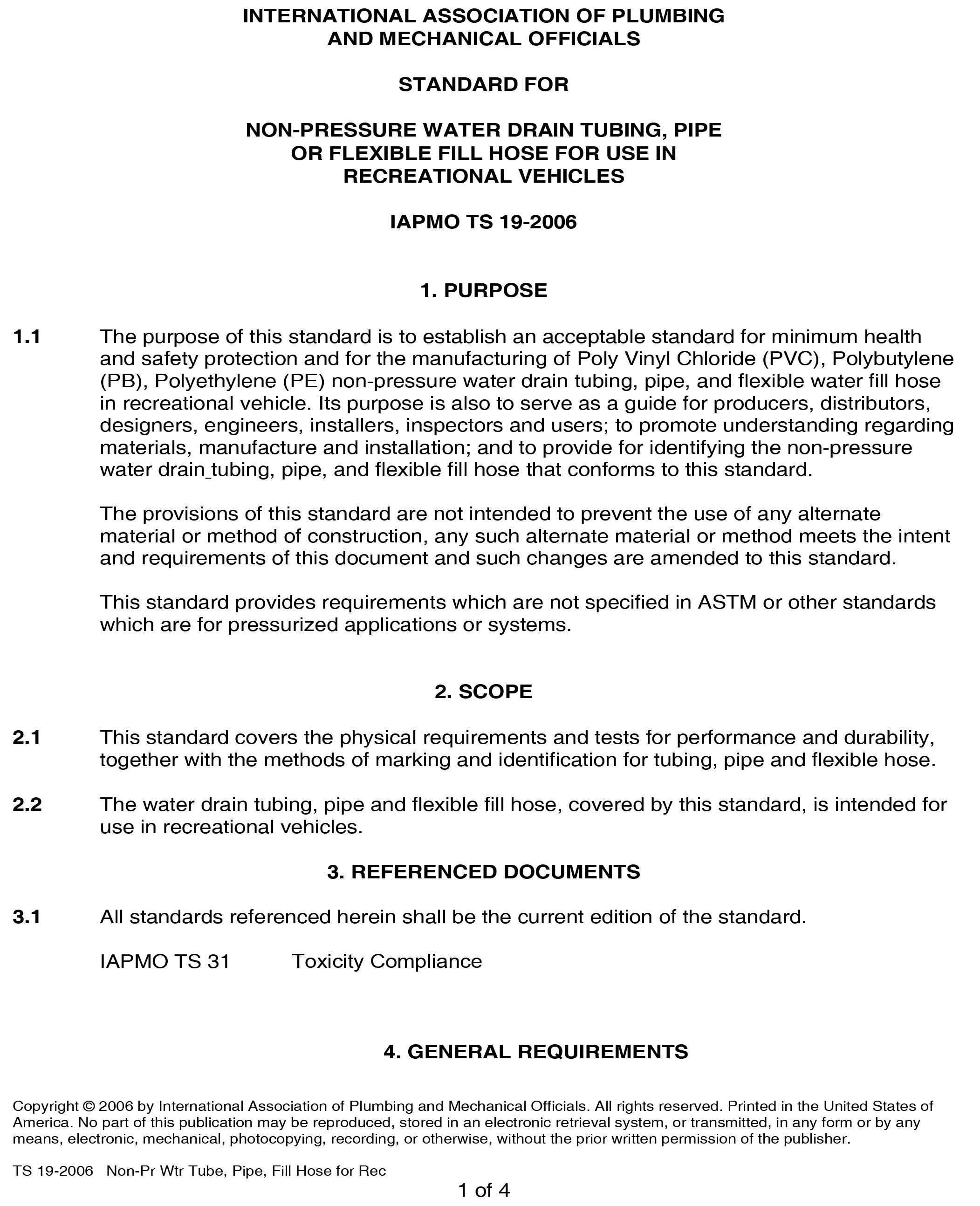 Standards PDF Cover Page