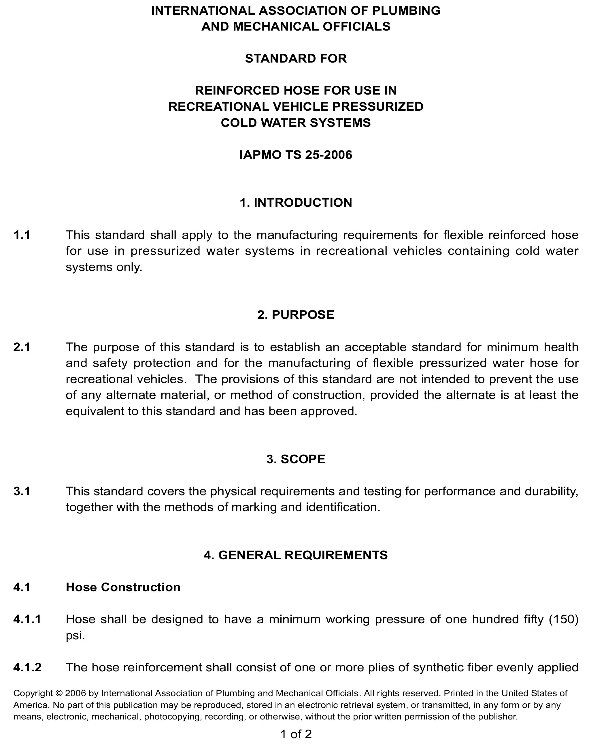 Standards PDF Cover Page