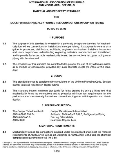 Standards PDF Cover Page
