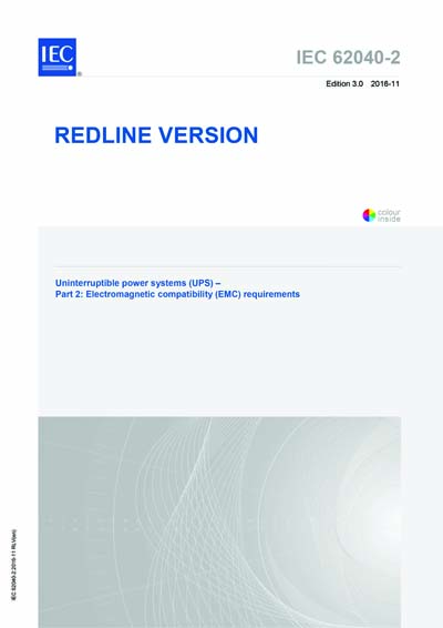 Standards PDF Cover Page