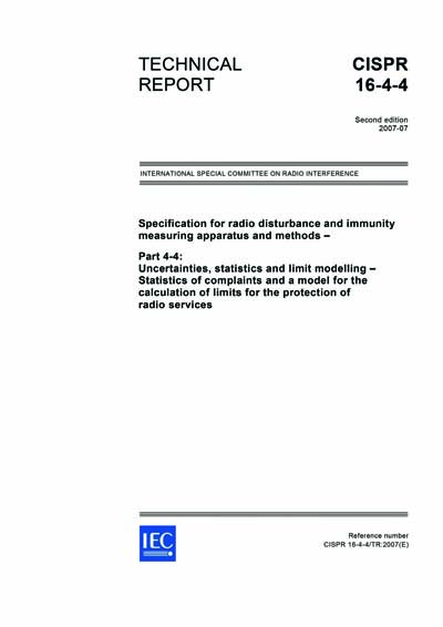Standards PDF Cover Page