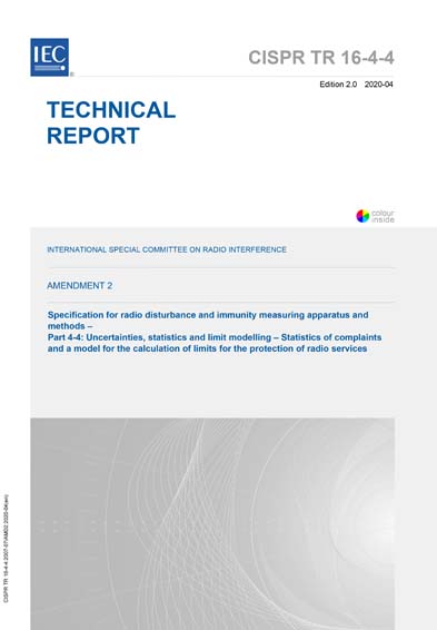 Standards PDF Cover Page