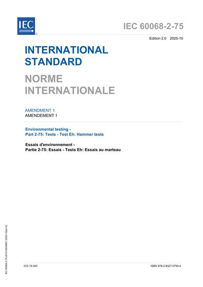 Standards PDF Cover Page