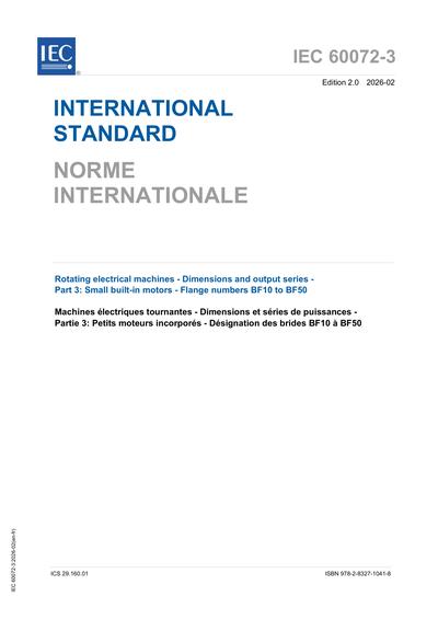 Standards PDF Cover Page