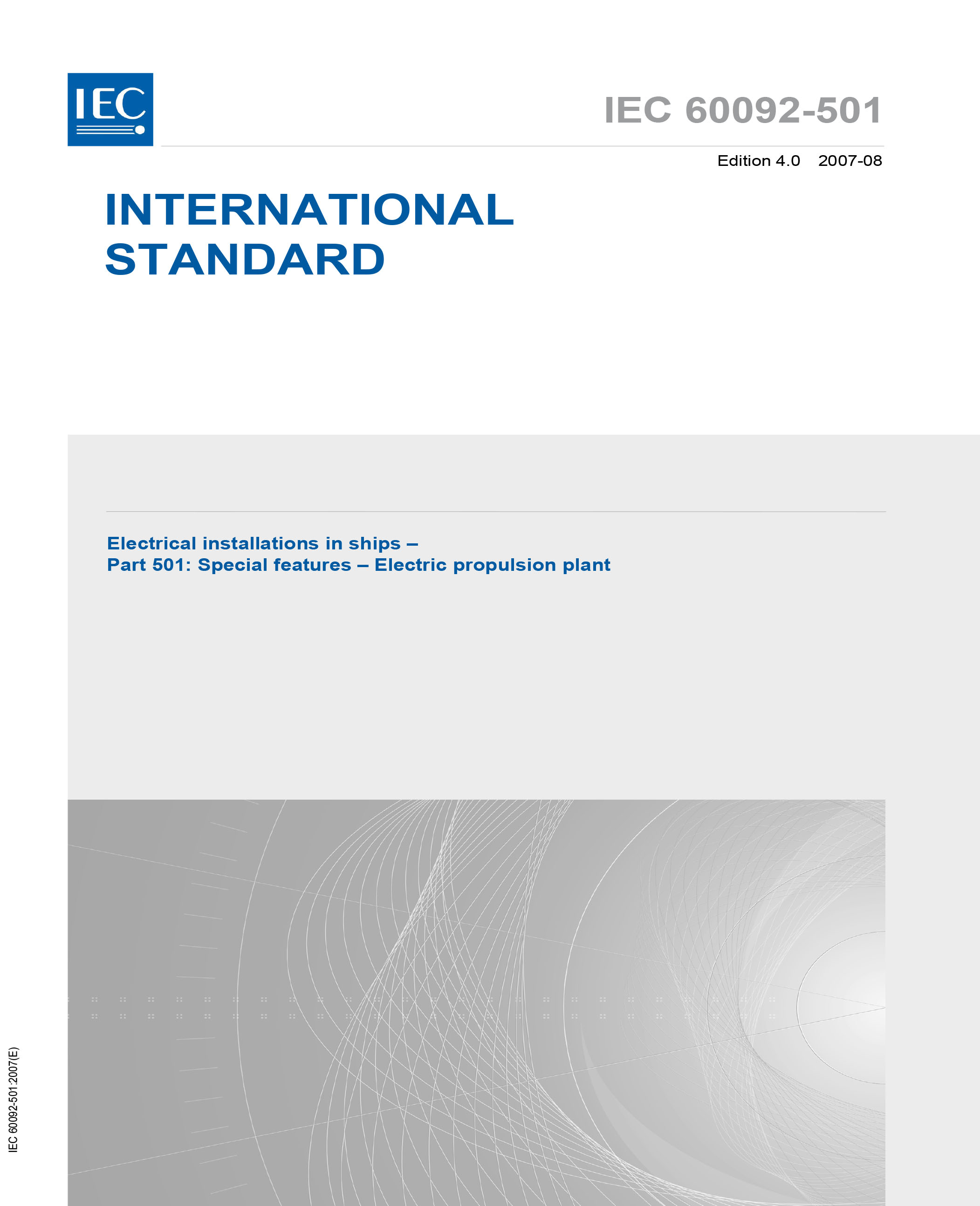 Standards PDF Cover Page