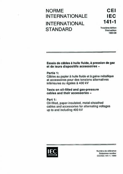 Standards PDF Cover Page