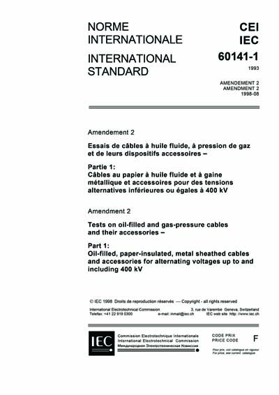 Standards PDF Cover Page