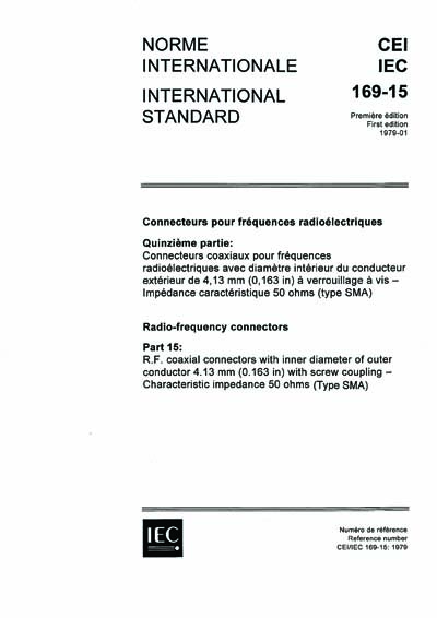 Standards PDF Cover Page