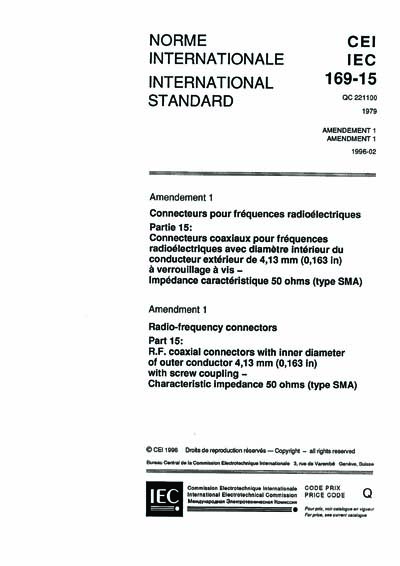 Standards PDF Cover Page