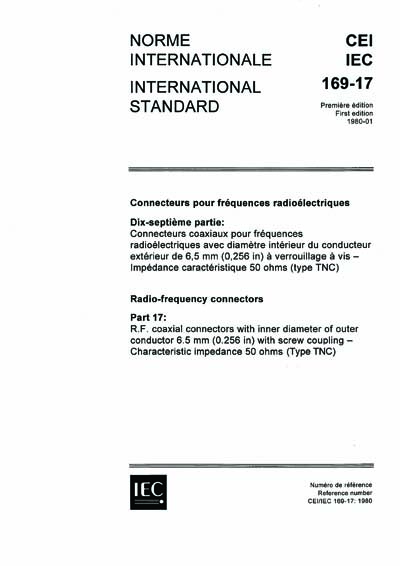 Standards PDF Cover Page