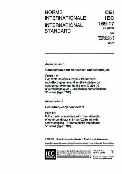 Standards PDF Cover Page