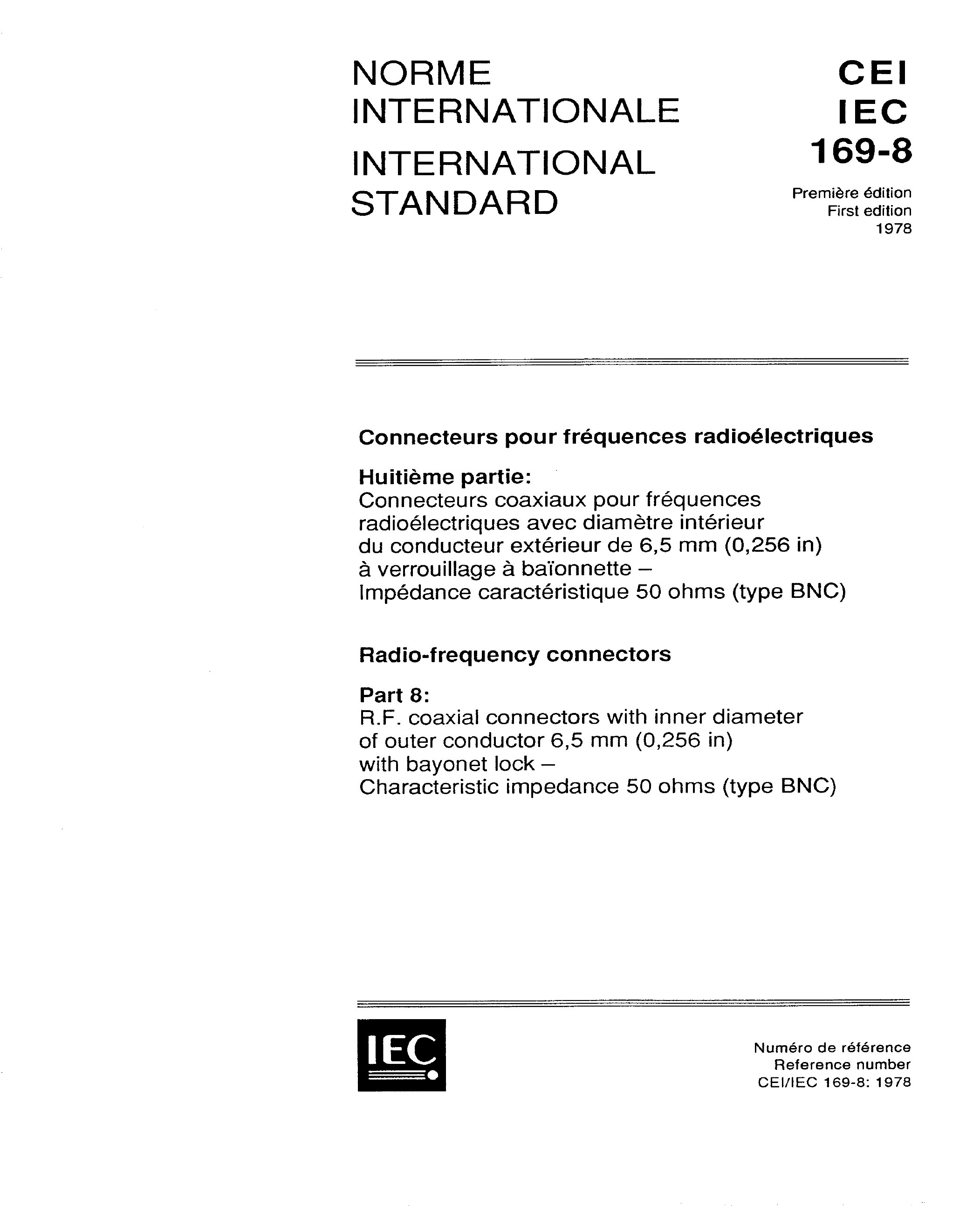 Standards PDF Cover Page