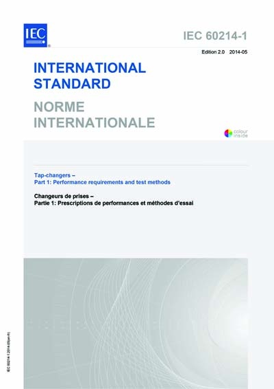 Standards PDF Cover Page