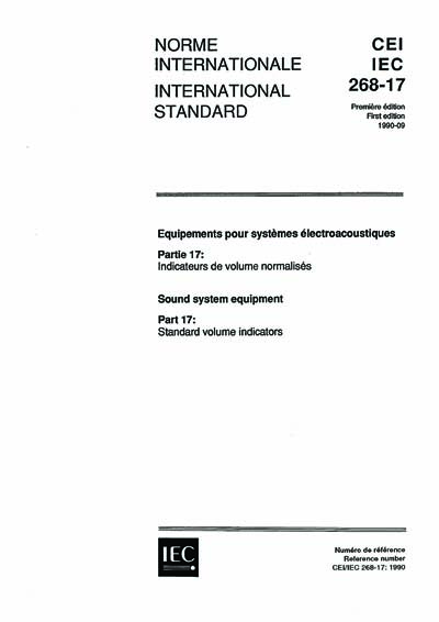 Standards PDF Cover Page