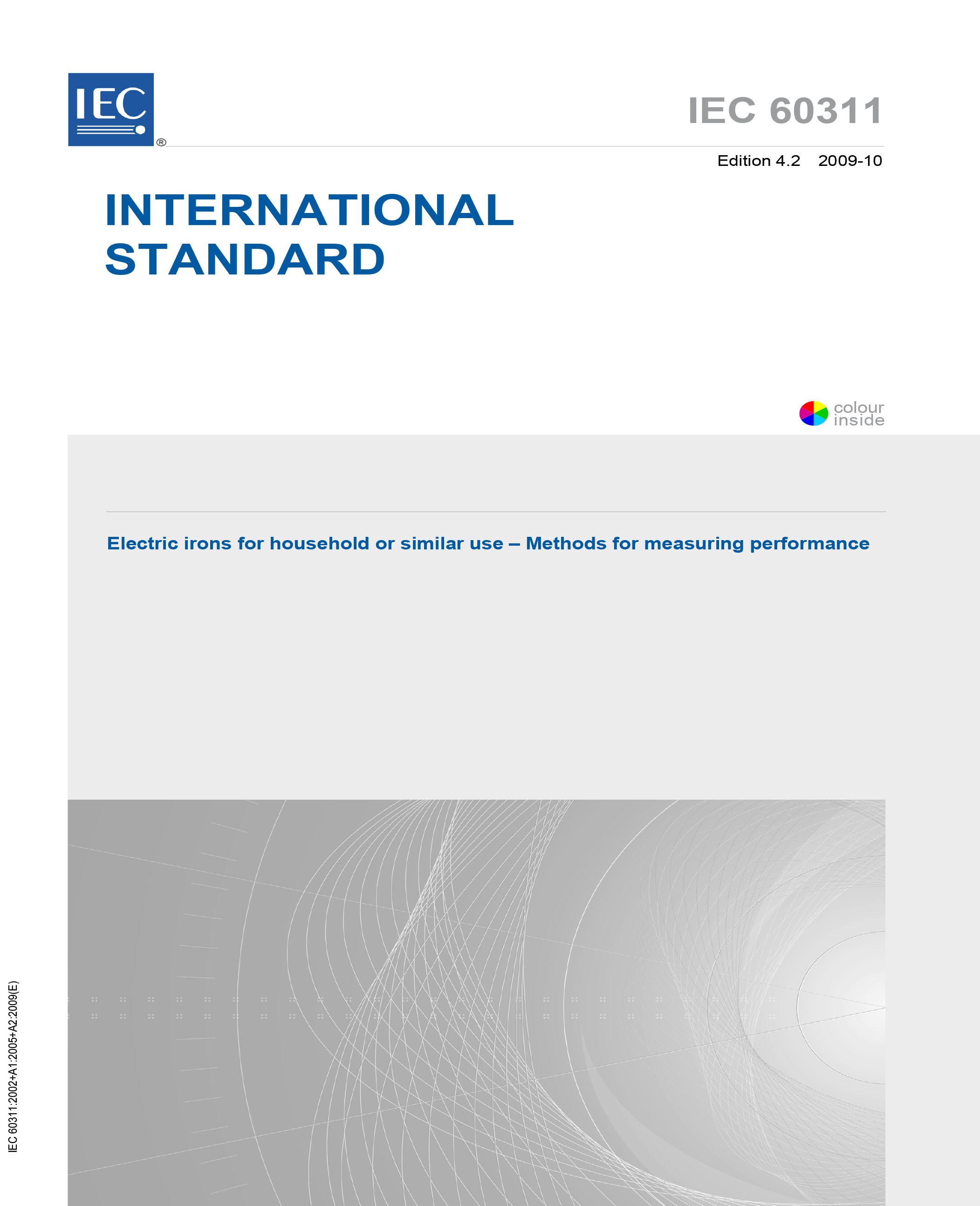 Standards PDF Cover Page