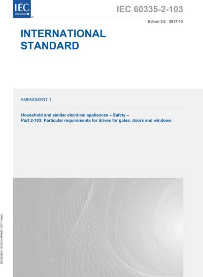 Standards PDF Cover Page