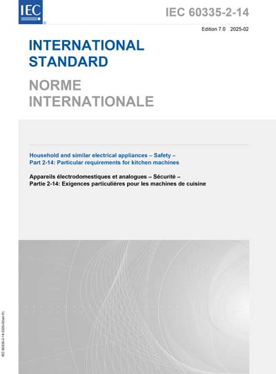 Standards PDF Cover Page