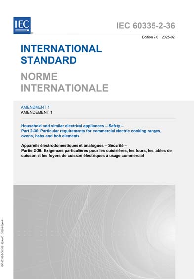 Standards PDF Cover Page