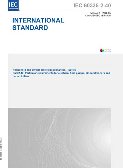 Standards PDF Cover Page