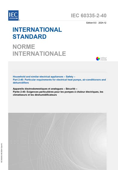 Standards PDF Cover Page