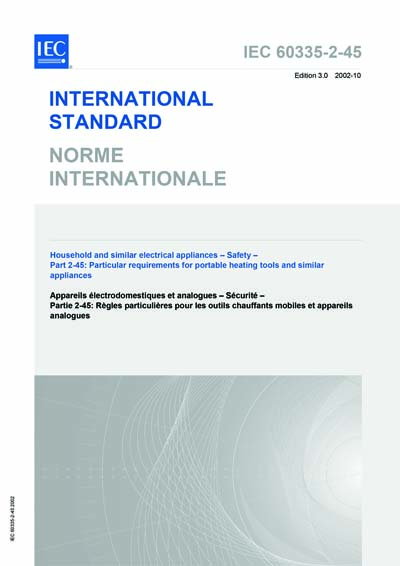 Standards PDF Cover Page